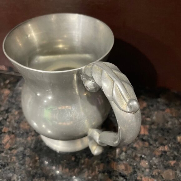 VINTAGE ENGLISH PEWTER MUG MADE IN ENGLAND - Picture 11 of 15